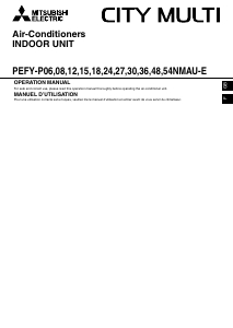 Bruksanvisning Mitsubishi PEFY-P36 Luftkonditionering