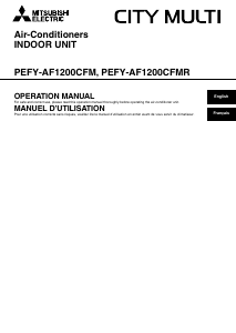 Bruksanvisning Mitsubishi PEFY-AF1200CFMR Luftkonditionering