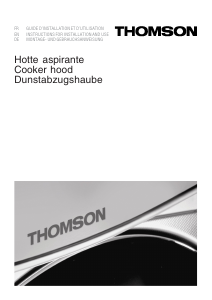 Handleiding Thomson DTT61XD Afzuigkap