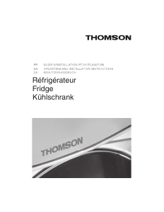 Bedienungsanleitung Thomson KS380XI Kühlschrank