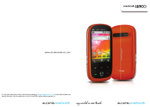 Manual Alcatel One Touch 890D Mobile Phone