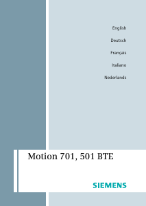 Manuale Siemens Motion 701 BTE Apparecchio acustico