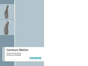 Mode d’emploi Siemens Contours Motion Aide auditive