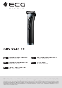 Manual ECG GRS 5540 CC Beard Trimmer