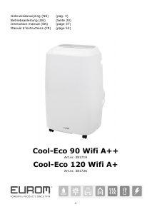 Bedienungsanleitung Eurom Cool-Eco 120 Wifi A+ Klimagerät
