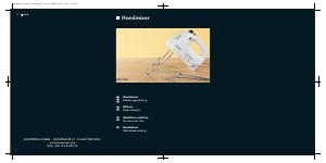 Manuale SilverCrest KH 1136 Sbattitore