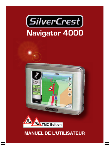 Mode d’emploi SilverCrest NAVIGATOR 4000 Système de navigation