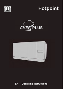 Bruksanvisning Hotpoint MWH 27321 B Mikrovågsugn