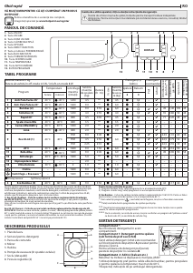 Manual Hotpoint RDD 966238 WS VJ EU Mașină de spalat cu uscator