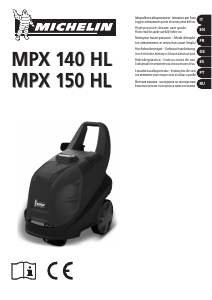 Manual Michelin MPX 140 HL Pressure Washer