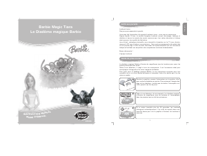 Handleiding Lexibook RPB100 Barbie magic tiara