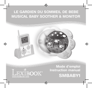 Mode d’emploi Lexibook SMBABY1 Ecoute-bébé