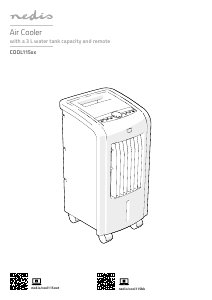 Instrukcja Nedis COOL115CBK Klimatyzator