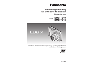 Bedienungsanleitung Panasonic DMC-TZ19 Lumix Digitalkamera