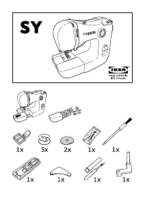 Handleiding IKEA SY Naaimachine