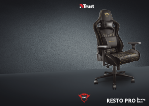 Kullanım kılavuzu Trust 23784 Resto Pro Ofis sandalyesi