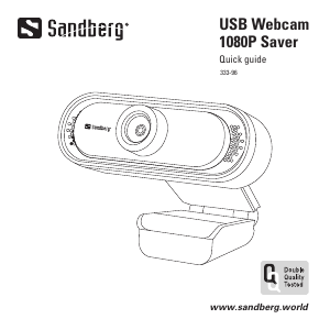 Bruksanvisning Sandberg 333-96 Webcam