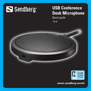 Manual de uso Sandberg 126-20 Micrófono