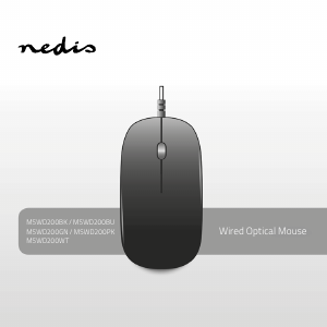Manuale Nedis MSWD200WT Mouse