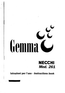 Handleiding Necchi 261 Gemma Naaimachine