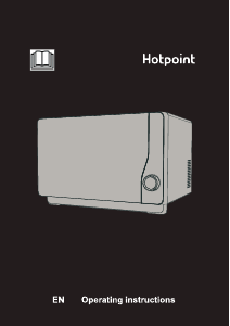 Bruksanvisning Hotpoint MWH 26321 MB Mikrovågsugn