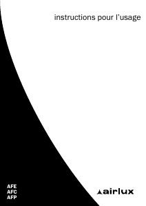 Mode d’emploi Airlux AFC106WH Four