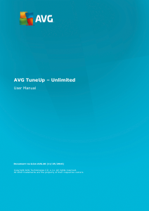 Handleiding AVG PC TuneUp (2016)