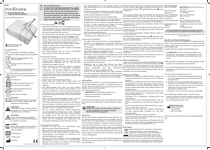 Manuale Medisana HU 676 Coprimaterasso elettrico