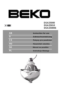 Bedienungsanleitung BEKO DSA25000S Kühl-gefrierkombination