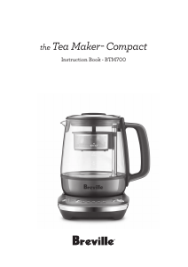 Handleiding Breville BTM700SHY1BUS1 The Tea Maker Compact Theezetapparaat