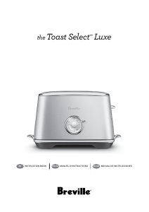 Handleiding Breville BTA735BSS1BUS1 The Toast Select Luxe Broodrooster