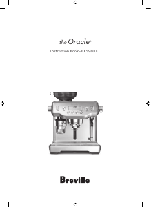 Manual Breville BES980XL The Oracle Espresso Machine