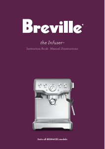 Handleiding Breville BES840XL The Infuser Espresso-apparaat