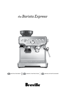 Bruksanvisning Breville BES870XL The Barista Express Espressomaskin