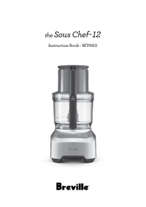 Manual Breville BFP660SILUSC The Sous Chef 12 Food Processor