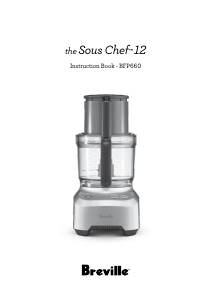 Bruksanvisning Breville BFP660SILUSC The Sous Chef 12 Matberedare