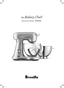 Bruksanvisning Breville BEM825BALUSC The Bakery Chef Köksmaskin