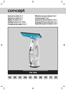 Bruksanvisning Concept CW1000 Fönstertvätt