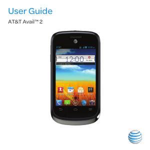 Handleiding AT&T Avail 2 Mobiele telefoon