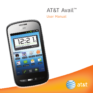 Bruksanvisning AT&T Avail Mobiltelefon