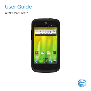 Handleiding AT&T Radiant Mobiele telefoon