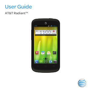 Bruksanvisning AT&T Radiant Mobiltelefon