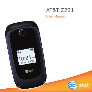Handleiding AT&T Z221 Mobiele telefoon