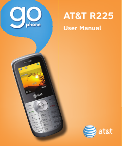 Handleiding AT&T R225 Go Phone Mobiele telefoon