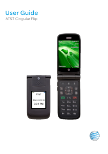 Handleiding AT&T Cingular Flip Mobiele telefoon