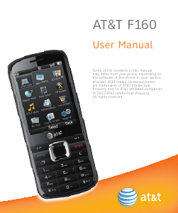 Handleiding AT&T F160 Mobiele telefoon