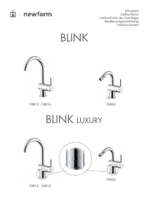 Manual Newform 70912 Blink Faucet