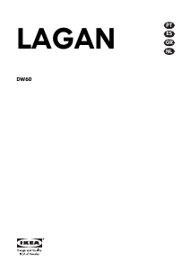 Manual de uso IKEA LAGAN DW60 Lavavajillas