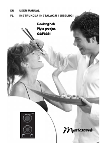 Instrukcja Mastercook GCF32SI Płyta do zabudowy