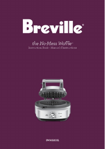 Bruksanvisning Breville BWM520XL The No-mess Waffle Våffeljärn